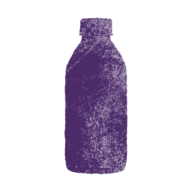 white silhouette — large bottle